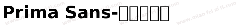 Prima Sans字体转换